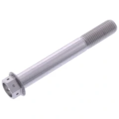 Schraube JMP Sechskant M10 x 1.25 mm 75 mm Alu Racing silber