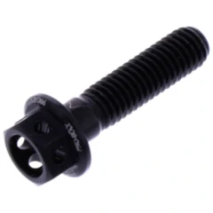 Sechskantschraube JMP Bolt M5X0.8 mm 20 mm Alu Racing schwarz