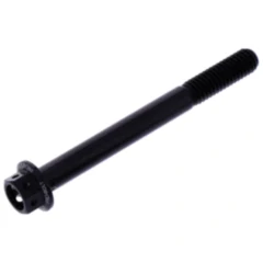 Schraube Sechskant JMP Bolt M6X1mm 60mm Alu Racing schwarz