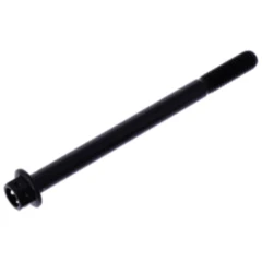 Schraube JMP Sechskant M6X1 mm 80 mm Alu Racing schwarz