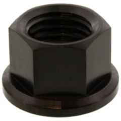 Bundmutter M12X1.5 mm Titan schwarz für Motorräder