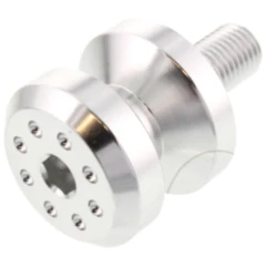 Aufnahmehülse Einzeln JMP Bolt M10 Alu silber passend für: Kawasaki Z, ER - 6N, Ninja