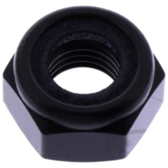 Mutter JMP Bolt M10 x 1.25 mm schwarz eloxiert