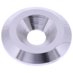 Senkunterlegscheibe M5 Aluminium konisch silber