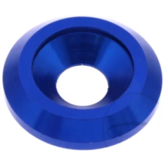 Senkunterlegscheibe JMP M8 Aluminium blau
