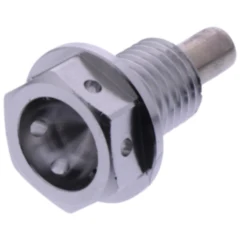 Ölablassschraube magnetisch JMP Bolt M12X1. 5 mm 15 mm Alu Racing silber passend für: Honda TRX, CB, CBR