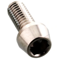 Innensechskantschraube konisch M6X1 mm 15 mm Edelstahl V4A für Motorräder