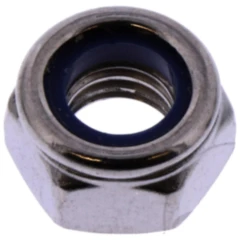 Selbstsichernde M8 Sechskantmutter aus Edelstahl V4A