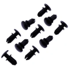 Kunststoffspreiznieten schwarz Tourmax Inhalt 10 Stück passend für: Kawasaki Z, ZX - 12R, ZX - 6R