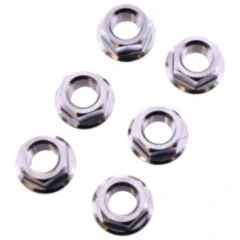 Mutter Kettenrad Satz JMP Bolt M10 x 1. 25 mm Edelstahl V4A passend für: Kawasaki Z, ZX - 6R, ER - 6F