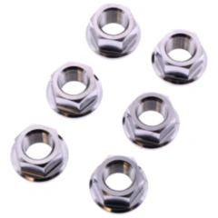 Mutter Kettenrad Satz JMP Bolt M10X1 mm Edelstahl V4A passend für: Ducati Multistrada, Diavel, Panigale