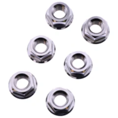 Mutter Kettenrad Satz JMP Bolt M8X1. 25 mm Edelstahl V4A passend für: Husqvarna TE, WR, TC, SM