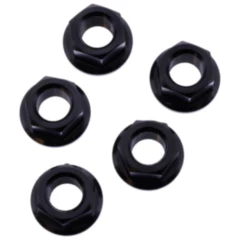 Mutter Kettenrad Satz JMP Bolt M10 x 1. 25 mm Edelstahl V4A schwarz passend für: Ducati Scrambler, Monster, Hypermotard