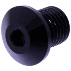 Abdeckschraube für Spiegel M10 x 1.25 mm 11 mm schwarz rechts