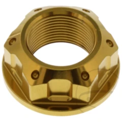 Achsmutter M25X1.5MM Edelstahl V4A gold
