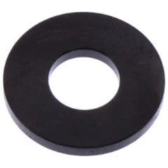 Unterlegscheibe M6 Edelstahl V4A schwarz