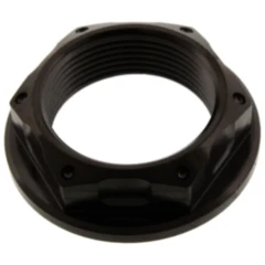 Mutter Achse M25X1. 25 mm Edelstahl V4A schwarz passend für: Ducati Monster, GT, ST3