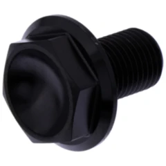 Schraube Achse M14X1. 5 mm 22 mm Edelstahl V4A schwarz passend für: Honda CBF, CB, VT