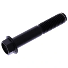 Sechskantschraube M10x1.5mm 55mm Titan schwarz für Motorräder