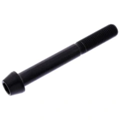 Schraube konisch M10 x 1.25 mm 80 mm Titan schwarz