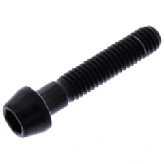 Konische Innensechskantschraube M6X1 mm 30 mm Titan schwarz