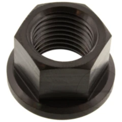 Mutter Kettenrad JMP Bolt M12 X 1. 25 mm Titan schwarz passend für: Honda CB, CBR, CBF
