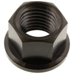 Mutter Kettenrad M12X1. 5 mm Titan schwarz passend für: BMW S, HP4
