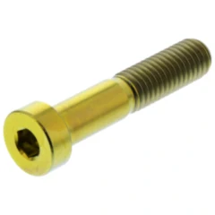 Zylinderschraube M8X1. 25 mm 40 mm Titan gold passend für: Ducati Monster, 916, 748