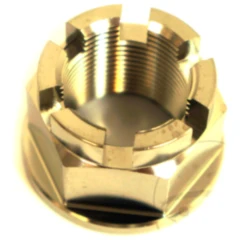 Mutter Achse M24X1. 5 mm Edelstahl V4A passend für: Kawasaki ZX - 6R, ZX - 10R, ZZR