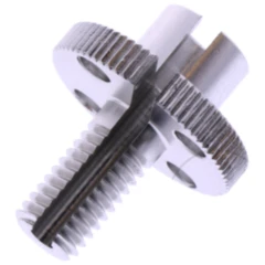 Stellschraube JMP M10 x 1.50 35 mm Aluminium silber