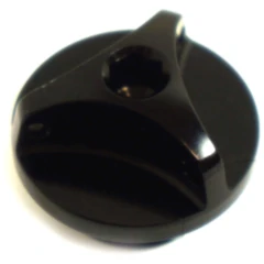 Öleinfüllschraube JMP Bolt M20X1. 5 mm Alu schwarz passend für: Suzuki AN, RM, DR - Z
