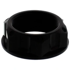 Mutter Lenkkopf JMP Bolt M28X1MM Alu schwarz passend für: Kawasaki ZX - 10R, ZX - 6R, Z H2