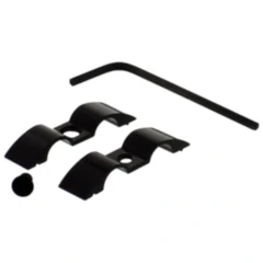 Halter Bremsschlauch JMP Bolt 9 mm 2-fach Alu schwarz