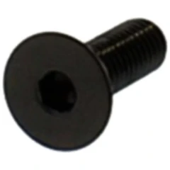 Senkschraube M5X0.8 15 mm Edelstahl V4A schwarz für Motorräder