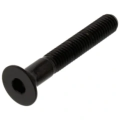 Senkschraube M6X1 40mm Edelstahl V4A schwarz