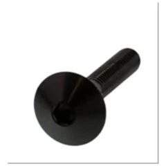 Linsenschraube M6X1.00 30mm Edelstahl V4A schwarz