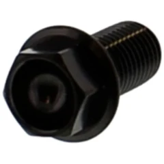 Sechskant Edelstahl Schraube M10 x 1.25 mm 20 mm schwarz