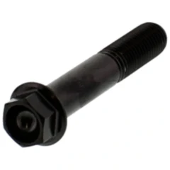 Sechskantschraube M10 x 1.25 mm 57 mm Edelstahl V4A schwarz