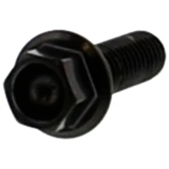 Schraube 6 Kant M6X1 mm 20 mm Edelstahl V4A schwarz passend für: Derbi Senda, GPR, GP1