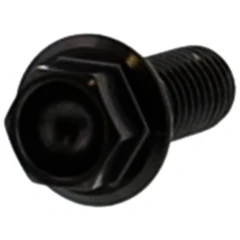Schraube 6 Kant M8X1. 25 mm 20 mm Edelstahl V4A schwarz passend für: Aprilia Shiver, Dorsoduro, Tuono