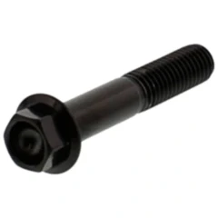 Sechskantschraube M8X1.25 45mm Edelstahl V4A schwarz