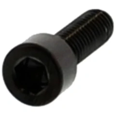 Zylinderschraube M6X1 mm 20 mm Edelstahl V4A schwarz für Motorräder