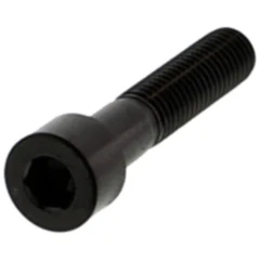 Zylinderschraube M8X1.25 mm 40 mm Edelstahl V4A schwarz