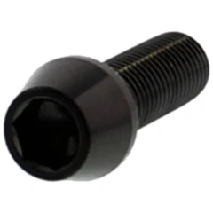 CONE HEAD BOLT M10X1.25MM 30MM STAINLESS STEEL A4 BLACK