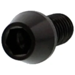 Schraube konisch M8X1.25mm 15mm Edelstahl V4A schwarz