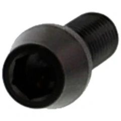 Konische Innensechskantschraube M8X1.25mm 20mm Edelstahl V4A schwarz