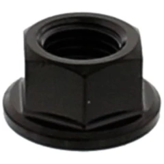 Mutter Kettenrad JMP Bolt M10 x 1. 25 mm Edelstahl V4A schwarz passend für: Kawasaki Z, Ninja, ZZR