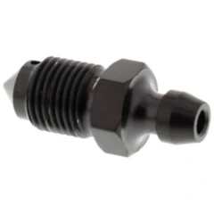 Entlüfterschraube M10X1 mm Edelstahl V4A schwarz passend für: BMW R, K, F (800, 650, 900, 850, 750, 700), S