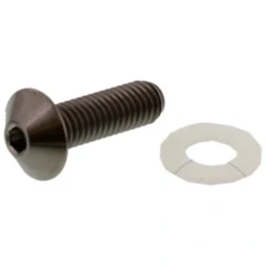 JMP Linsenschraube M6X1.00 mm 20 mm Titan für Motorräder