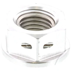 Mutter Kettenrad JMP Bolt M10 x 1. 25 mm Alu Racing silber passend für: Kawasaki Z, Ninja, ZZR